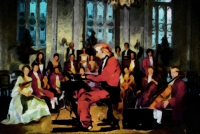 Wolfie unveils his new synthesizer