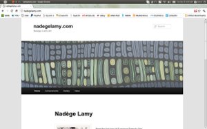 Nadege Lamy Website